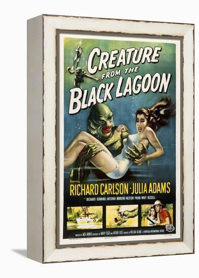 Creature from the Black Lagoon, 1954-null-Framed Premier Image Canvas