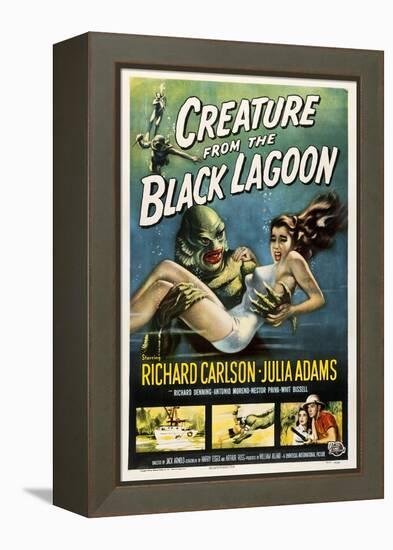 Creature from the Black Lagoon, 1954-null-Framed Premier Image Canvas