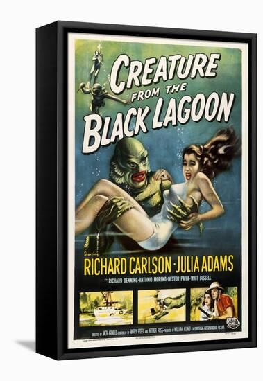 Creature from the Black Lagoon, 1954-null-Framed Premier Image Canvas