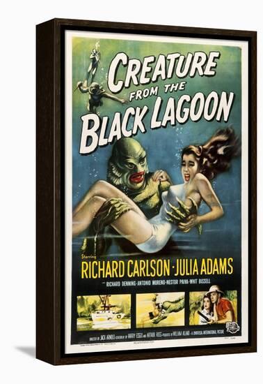 Creature from the Black Lagoon, 1954-null-Framed Premier Image Canvas