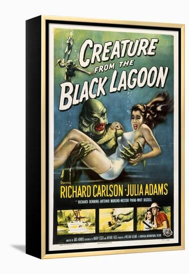 Creature from the Black Lagoon, 1954-null-Framed Premier Image Canvas