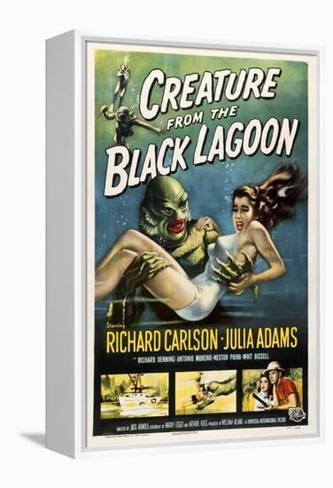 Creature from the Black Lagoon, 1954-null-Framed Premier Image Canvas