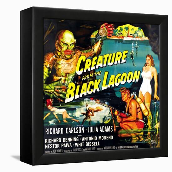 Creature from the Black Lagoon, 1954-null-Framed Stretched Canvas