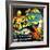 Creature from the Black Lagoon, 1954-null-Framed Premium Giclee Print