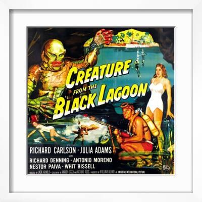 Creature From The Black Lagoon 1954 Art Print Art Com