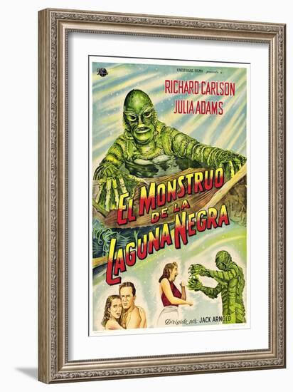 Creature from the Black Lagoon, 1954-null-Framed Premium Giclee Print