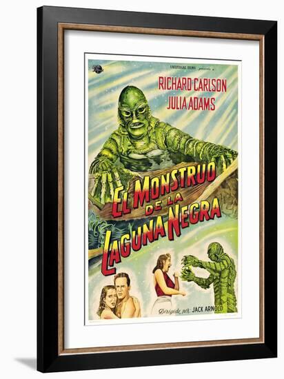 Creature from the Black Lagoon, 1954-null-Framed Premium Giclee Print