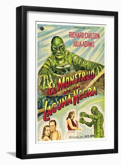 Creature from the Black Lagoon, 1954-null-Framed Premium Giclee Print