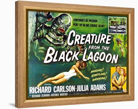 Creature from the Black Lagoon, 1954-null-Framed Stretched Canvas