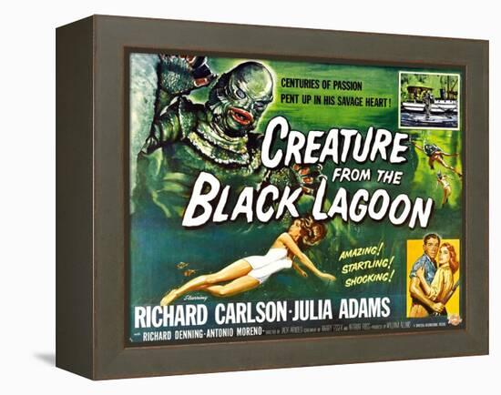 Creature from the Black Lagoon, 1954-null-Framed Stretched Canvas