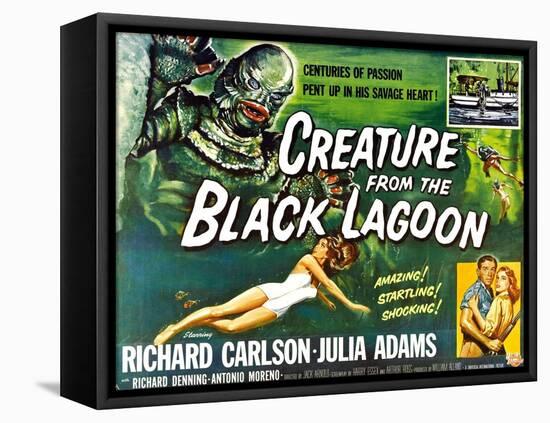 Creature from the Black Lagoon, 1954-null-Framed Stretched Canvas