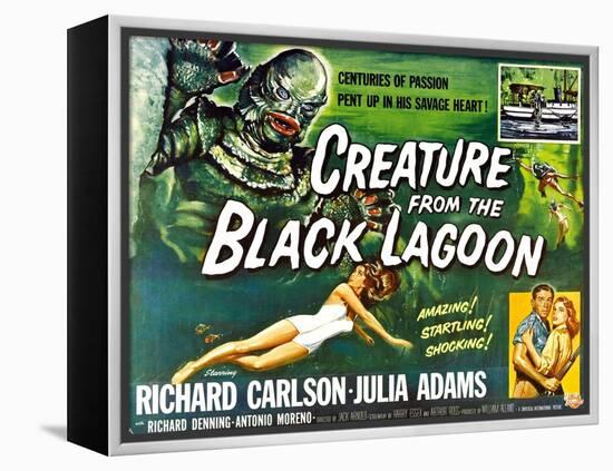 Creature from the Black Lagoon, 1954-null-Framed Stretched Canvas