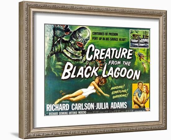 Creature from the Black Lagoon, 1954-null-Framed Art Print