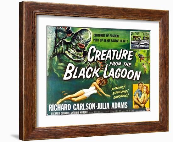 Creature from the Black Lagoon, 1954-null-Framed Art Print