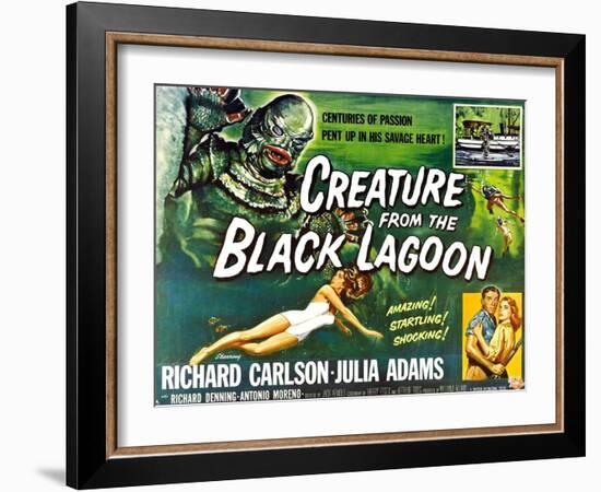 Creature from the Black Lagoon, 1954-null-Framed Art Print