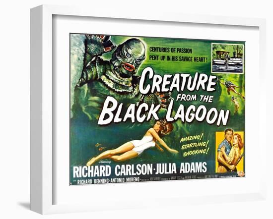 Creature from the Black Lagoon, 1954-null-Framed Art Print