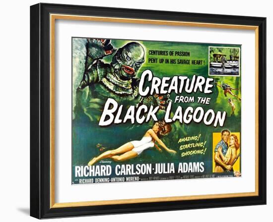 Creature from the Black Lagoon, 1954-null-Framed Art Print