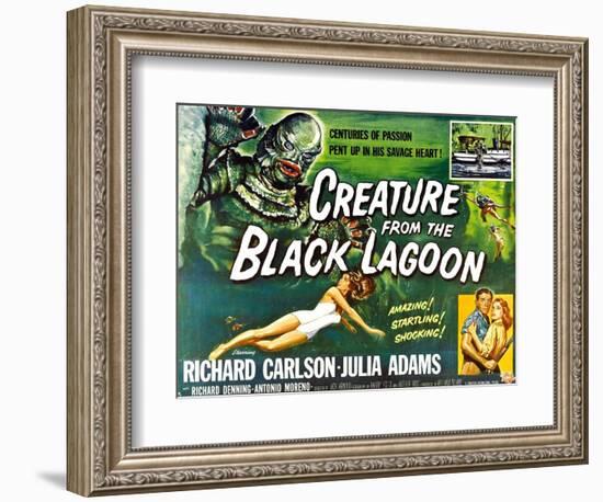 Creature from the Black Lagoon, 1954-null-Framed Art Print