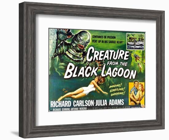 Creature from the Black Lagoon, 1954-null-Framed Art Print