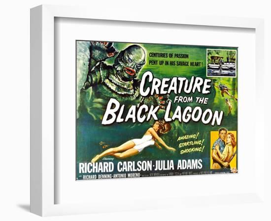 Creature from the Black Lagoon, 1954-null-Framed Art Print