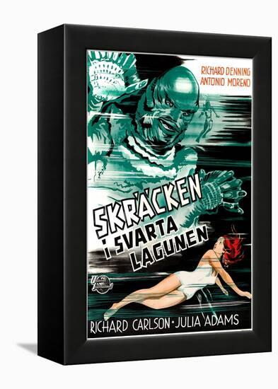 Creature from the Black Lagoon, (aka Skracken I Svarta Lagunen), Julie Adams, 1954-null-Framed Stretched Canvas