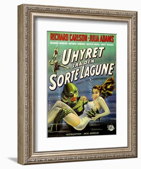 Creature from the Black Lagoon, (aka Uhyret Fra Den Sorte Lagune), Julie Adams, 1954-null-Framed Art Print