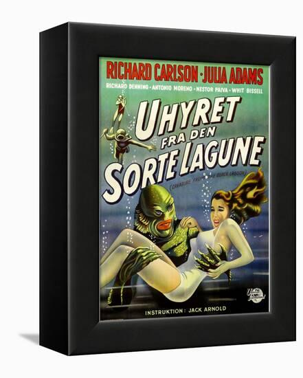 Creature from the Black Lagoon, (aka Uhyret Fra Den Sorte Lagune), Julie Adams, 1954-null-Framed Stretched Canvas