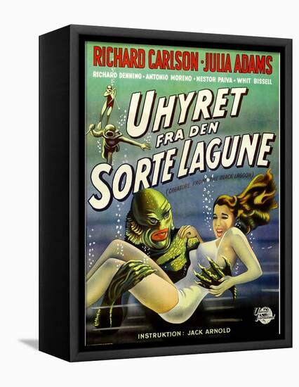 Creature from the Black Lagoon, (aka Uhyret Fra Den Sorte Lagune), Julie Adams, 1954-null-Framed Stretched Canvas