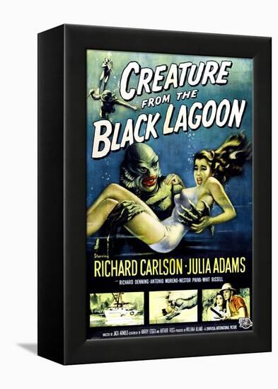 Creature from the Black Lagoon, Ben Chapman, Ricou Browning, 1954-null-Framed Stretched Canvas