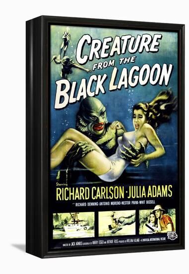 Creature from the Black Lagoon, Ben Chapman, Ricou Browning, 1954-null-Framed Stretched Canvas