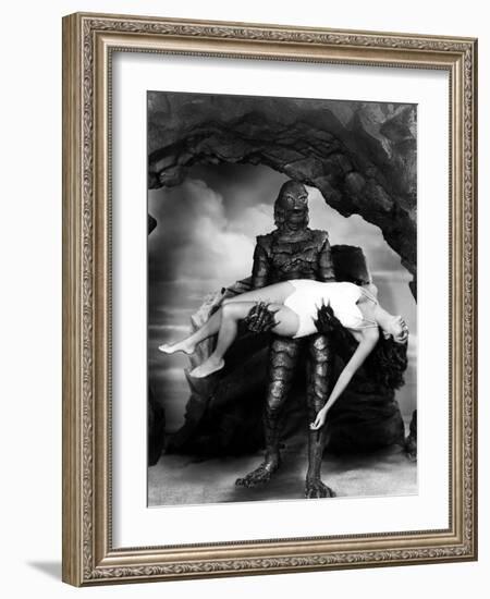 Creature from the Black Lagoon, Julia Adams, 1954-null-Framed Photo