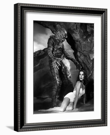 Creature from the Black Lagoon, Julia Adams, 1954-null-Framed Photo