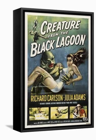 Creature from the Black Lagoon-Vintage Apple Collection-Framed Premier Image Canvas