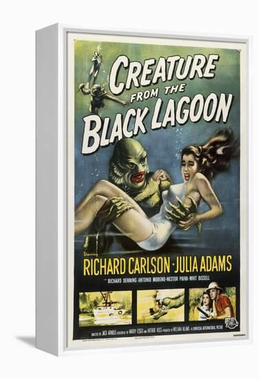 Creature from the Black Lagoon-Vintage Apple Collection-Framed Premier Image Canvas