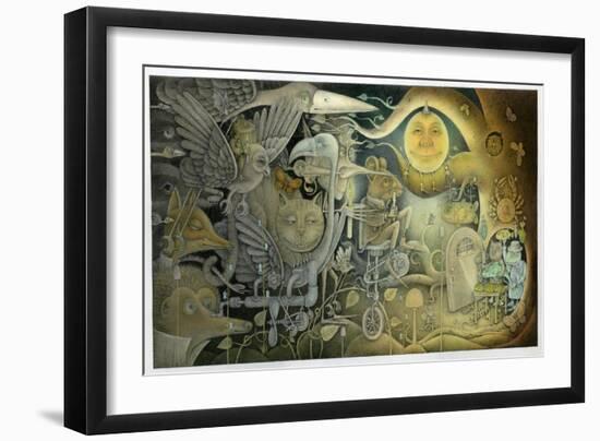 Creatures Appeared Out Of The Dark-Wayne Anderson-Framed Giclee Print
