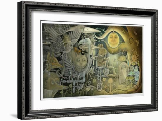 Creatures Appeared Out Of The Dark-Wayne Anderson-Framed Giclee Print