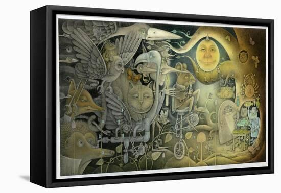 Creatures Appeared Out Of The Dark-Wayne Anderson-Framed Premier Image Canvas