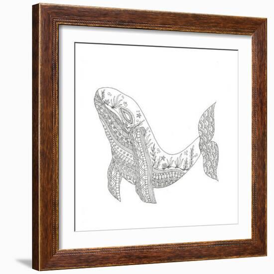 Creatures From The Deep 4-Pam Varacek-Framed Art Print