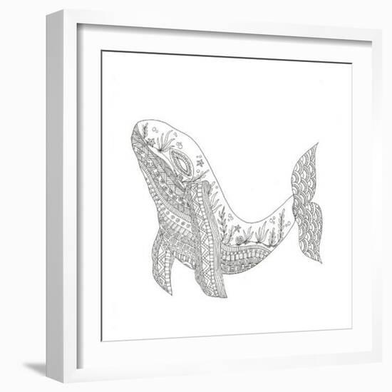 Creatures From The Deep 4-Pam Varacek-Framed Art Print