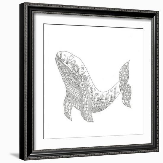 Creatures From The Deep 4-Pam Varacek-Framed Art Print