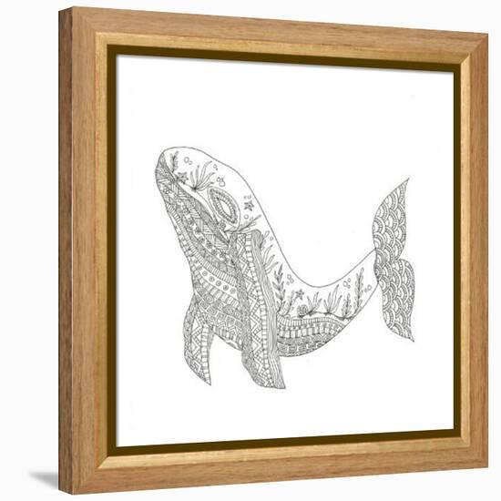 Creatures From The Deep 4-Pam Varacek-Framed Stretched Canvas