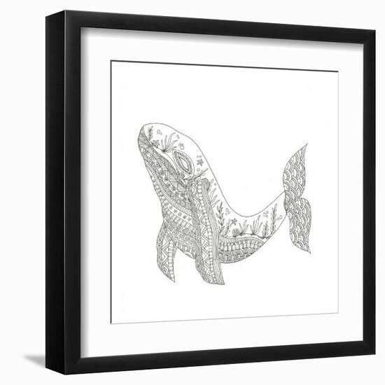 Creatures From The Deep 4-Pam Varacek-Framed Art Print