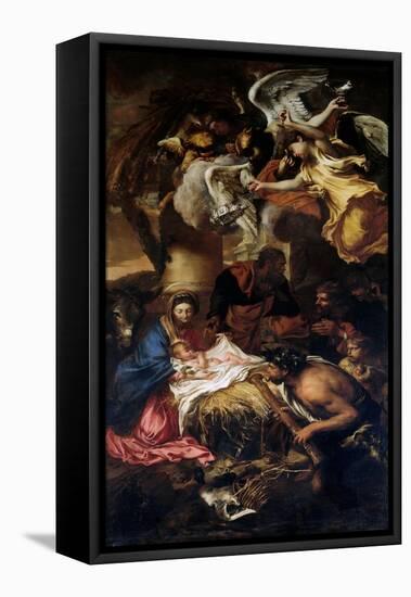 Creche, 1645-Giovanni Benedetto Castiglione-Framed Premier Image Canvas