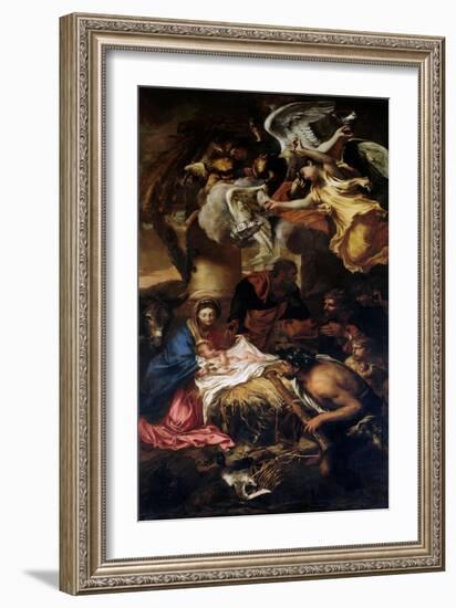 Creche, 1645-Giovanni Benedetto Castiglione-Framed Giclee Print