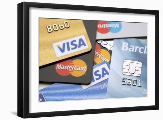 Credit Cards-Jon Stokes-Framed Photographic Print