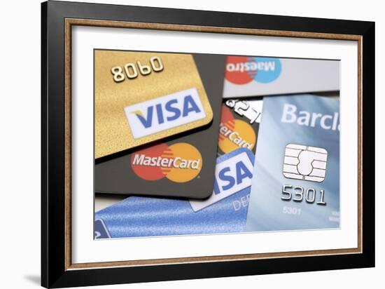 Credit Cards-Jon Stokes-Framed Photographic Print