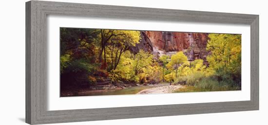 Creek at Sunset, Death Valley, California, USA-null-Framed Photographic Print
