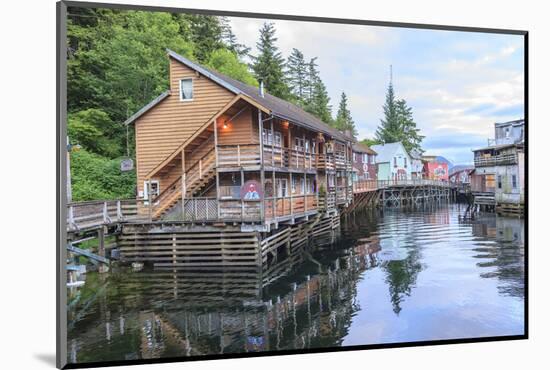 Creek Street, tourist walk, Ketchikan, Alaska, Inside Passage-Stuart Westmorland-Mounted Photographic Print