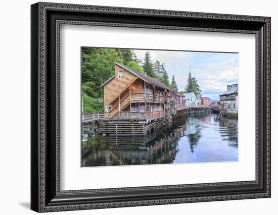 Creek Street, tourist walk, Ketchikan, Alaska, Inside Passage-Stuart Westmorland-Framed Photographic Print