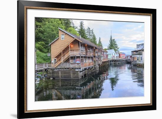 Creek Street, tourist walk, Ketchikan, Alaska, Inside Passage-Stuart Westmorland-Framed Premium Photographic Print